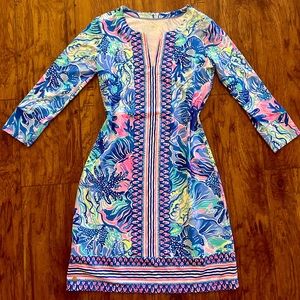 Lilly Pulitzer Mid/long Sleeve UPF Dress Brand New Without Tags